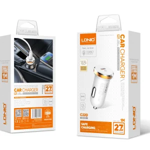 شارژر فندکی الدینیو مدل C22Q