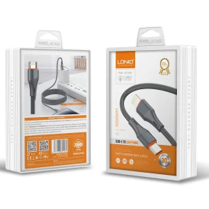 کابل شارژ USB-C به LIGHTENING الدینیو مدل LC631i