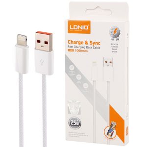 کابل شارژ USB به Lightning الدینیو مدل LS901
